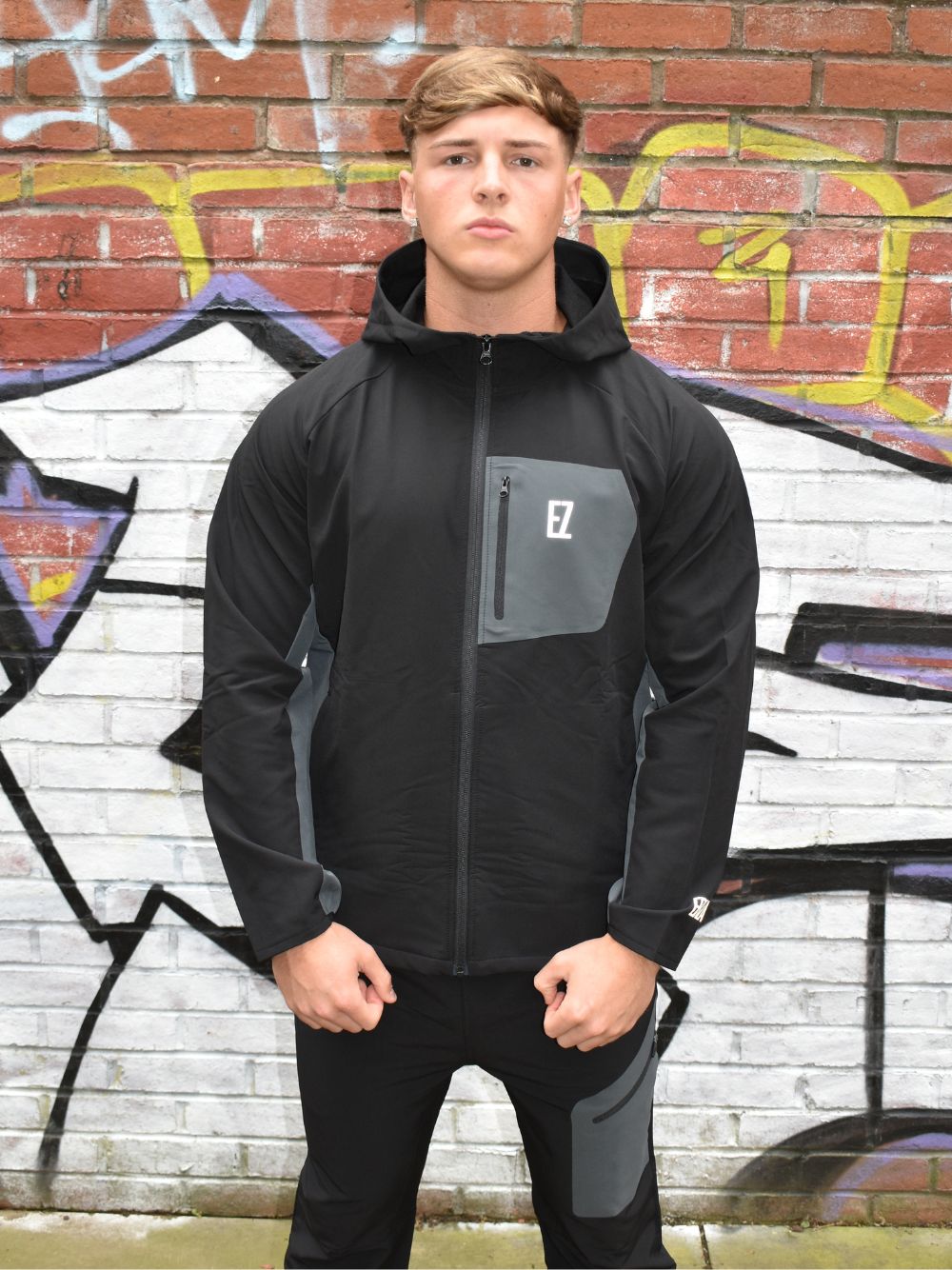 Glide Tracksuit Black
