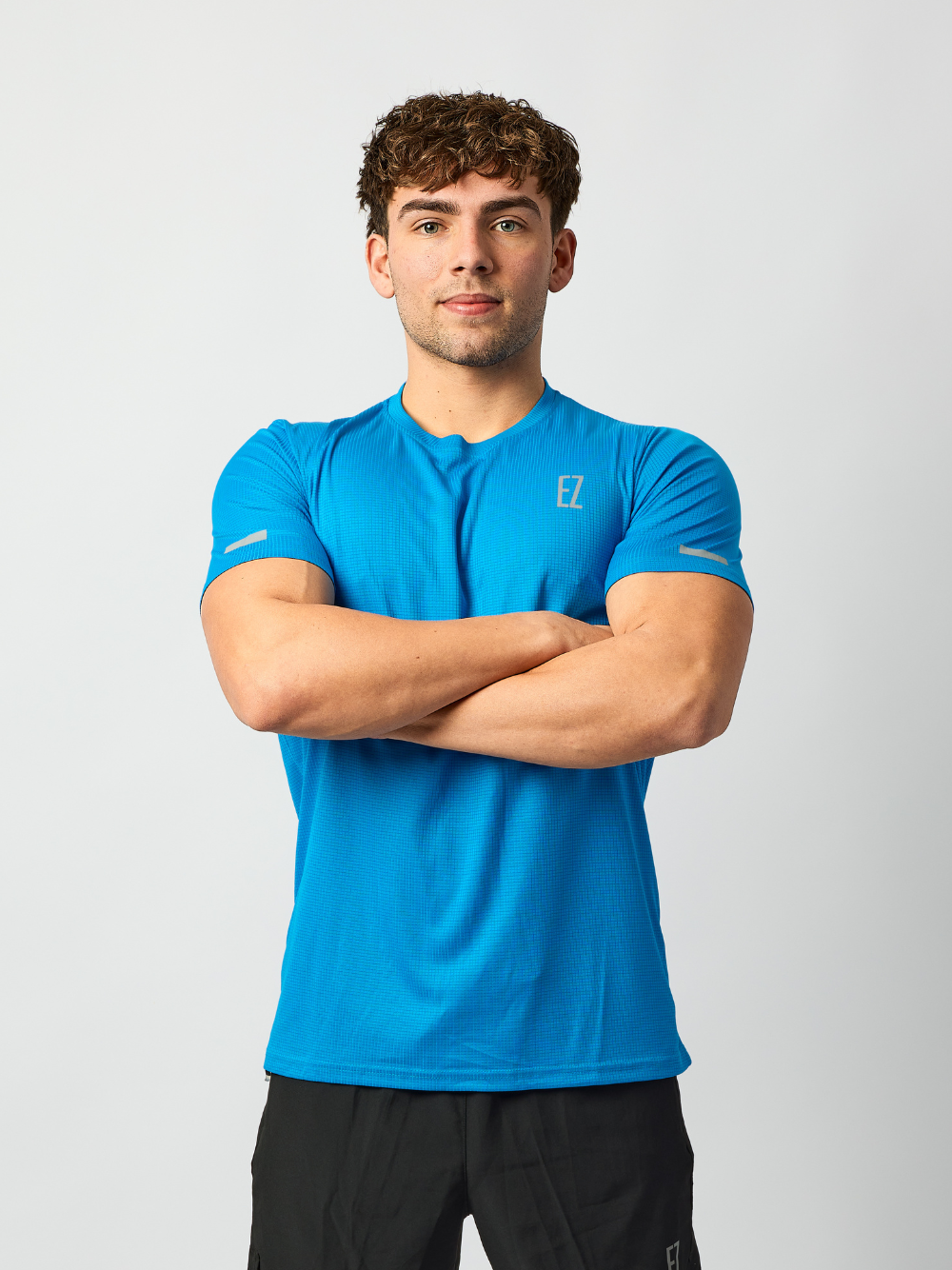 'EZ' Active Tee in Blue
