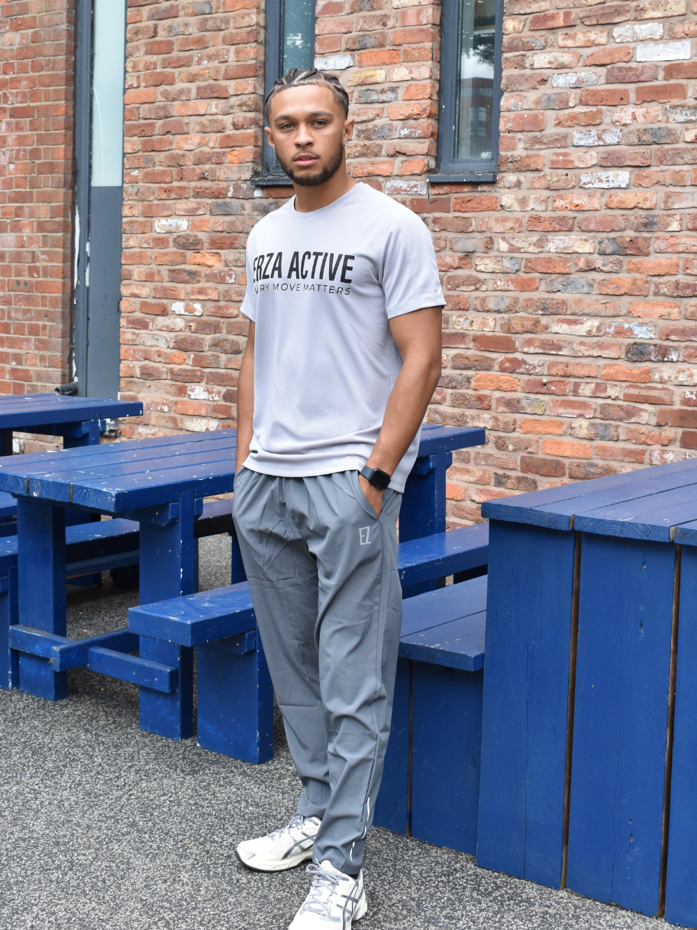 Track Pants Grey