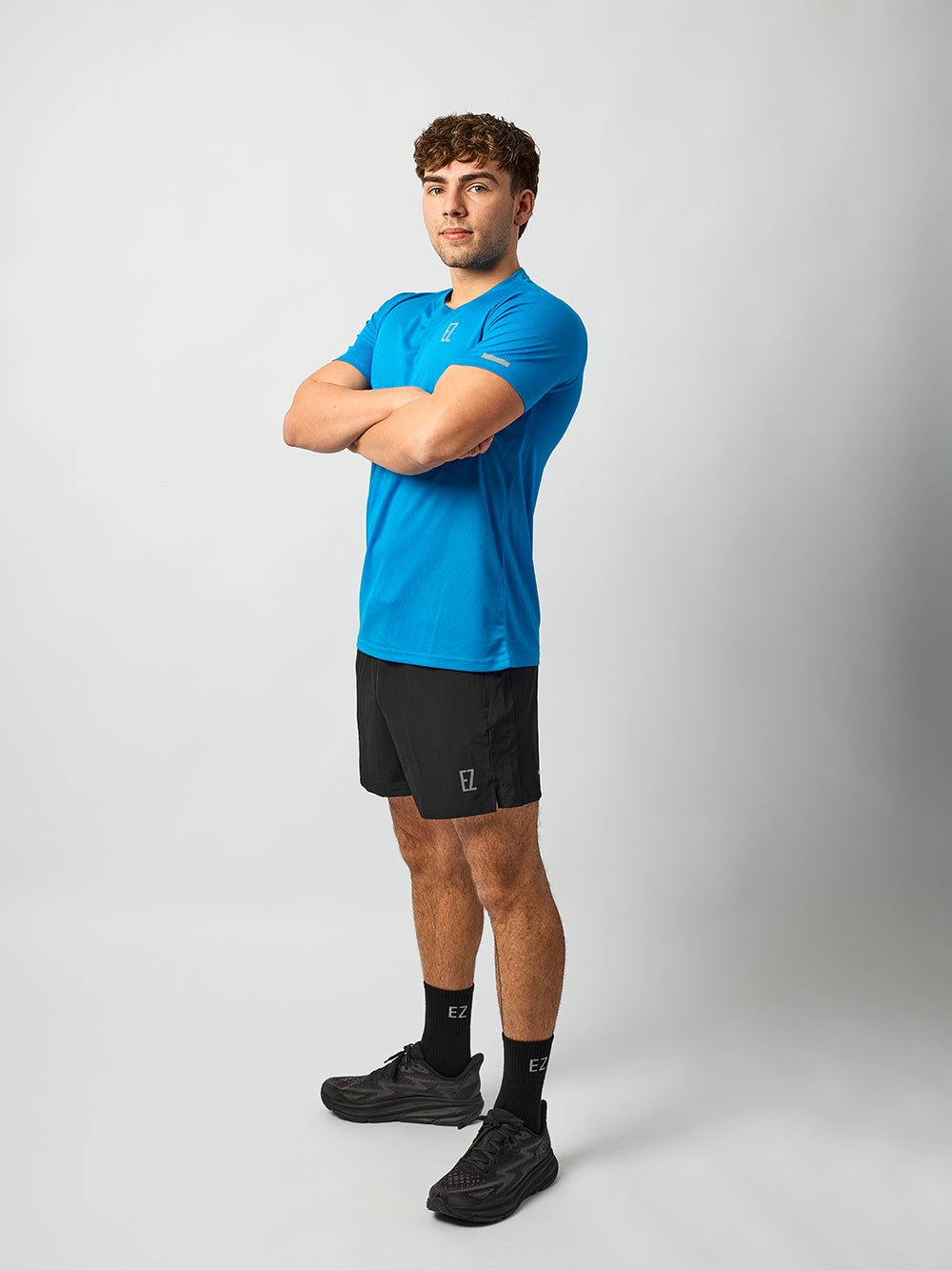 'EZ' Active Tee in Blue