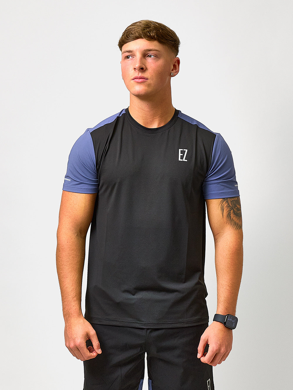 Vortex T-Shirt Navy/Black