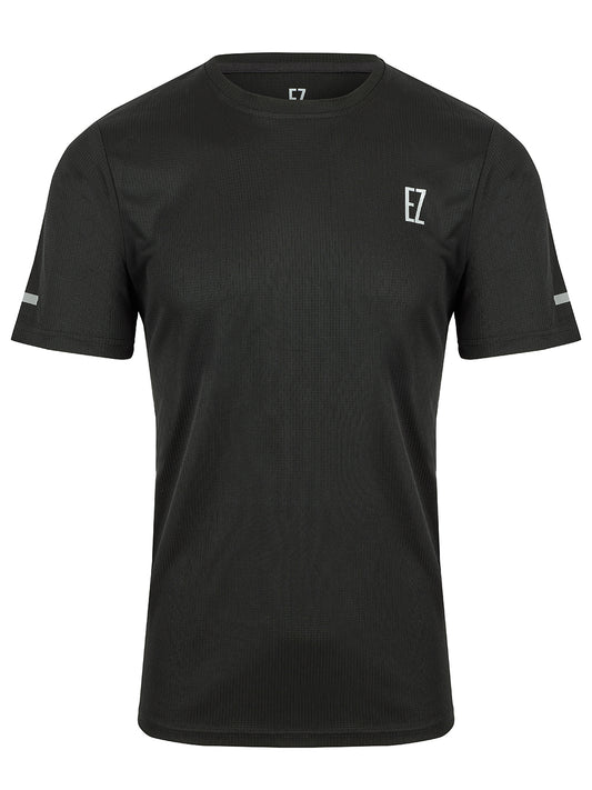 'EZ' Active Tee in Black